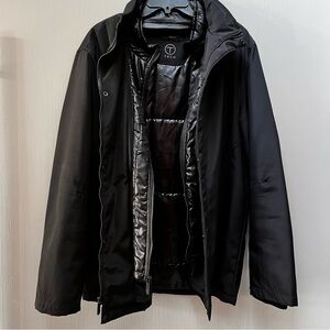 NWOT Tumi Black T-Tech Performance Jacket- Size Large